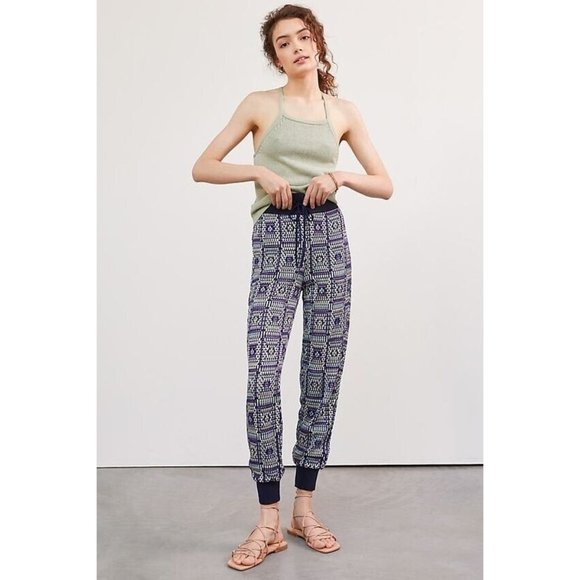 Cecelia Prado Abstract Crochet Joggers-L-$180 A615-1